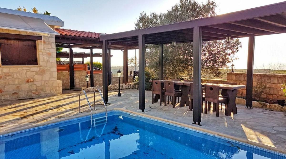 Magnificent Villa In Akamas Peninsula Paphos Bagian luar foto